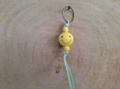 sleutelhanger smiley jongen. Met deze sleutelhanger blijf je lachen.