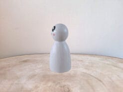 Ik ben het blije spook en wil jou graag aan het lachen maken.