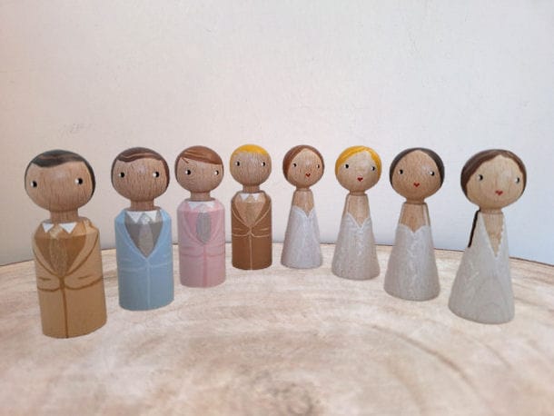 Ook deze bruidsparen zijn dolverliefd